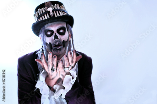 A voodoo priest inspired look