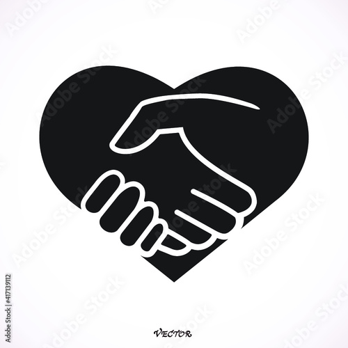 handshake Heart 