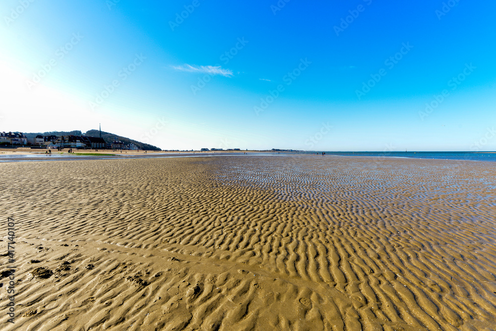 plage, sable, Houlgate, Calvados, 14, Normandie plage, sable, Houlgate, Calvados, 14, Normandie