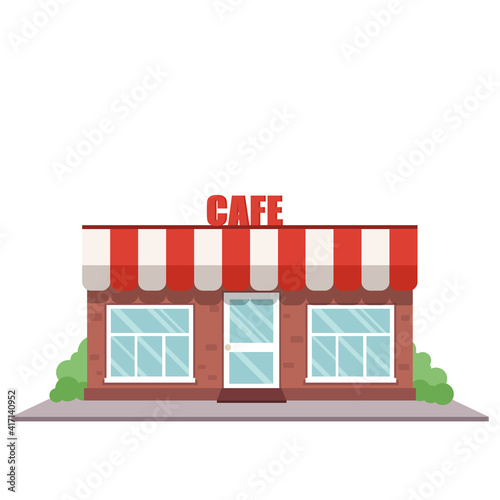 Cafe shop front