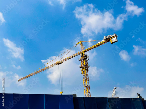 Crane at the construction site