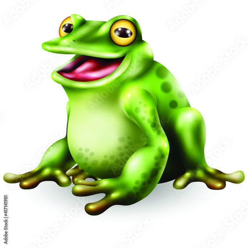 Frog Character Illustration