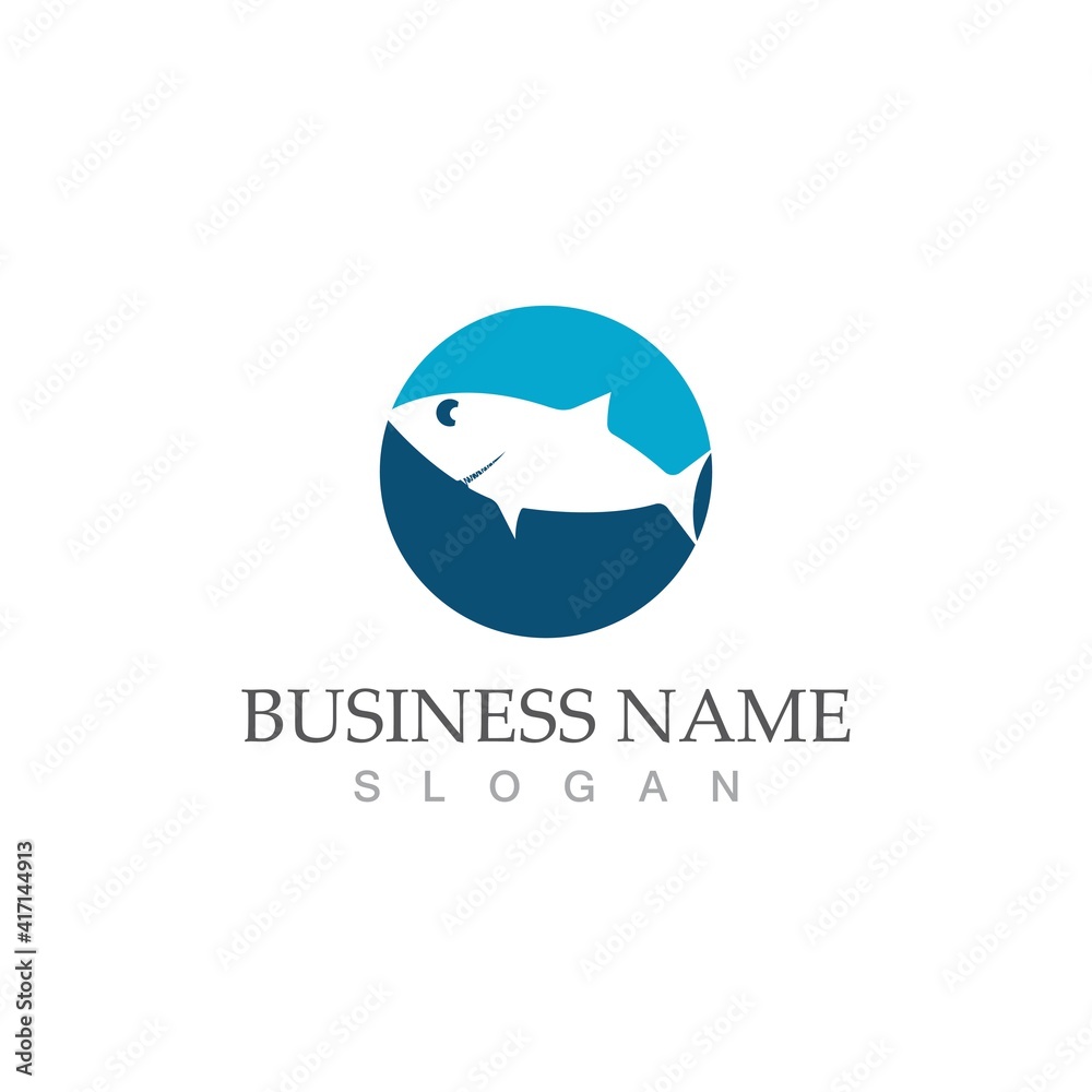 Shark illustration Logo Shark illustration Logo