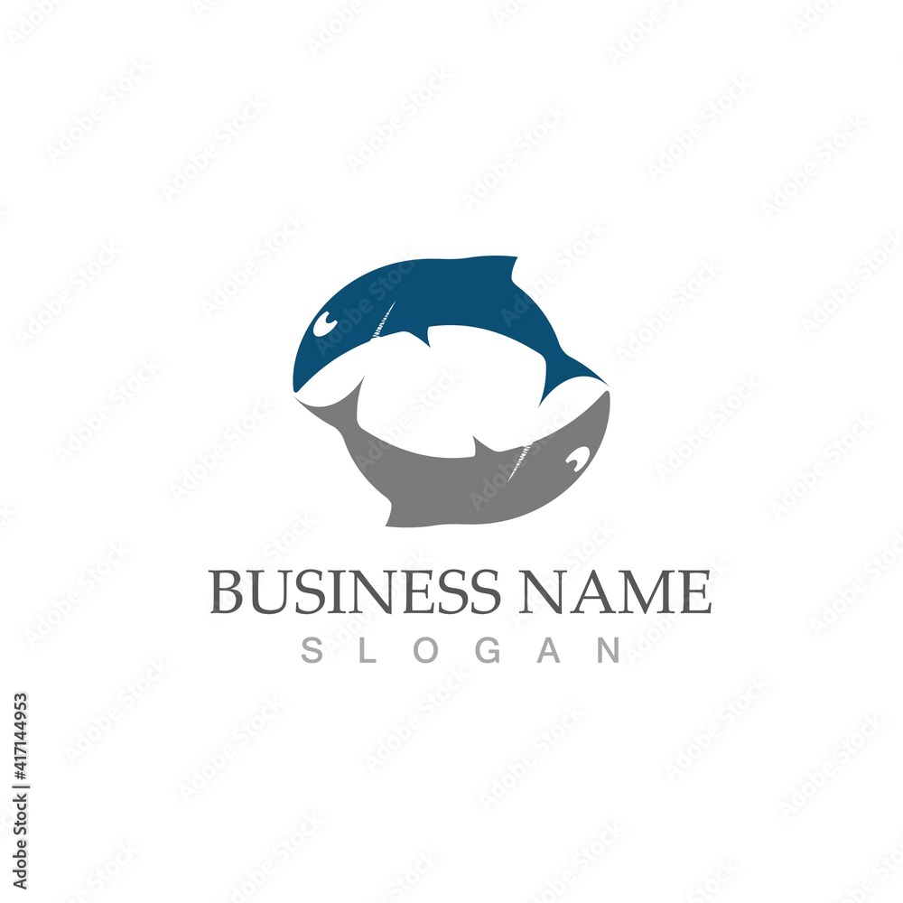 Shark illustration Logo Shark illustration Logo