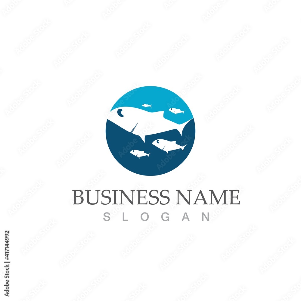 Shark illustration Logo Shark illustration Logo