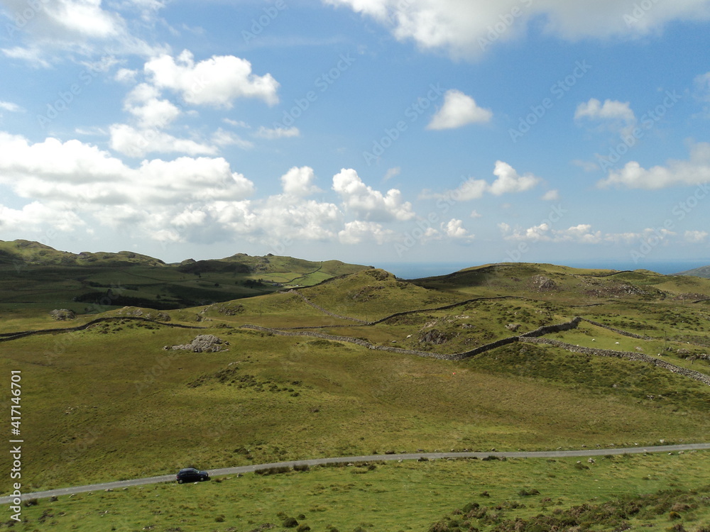 Landscape in Wales