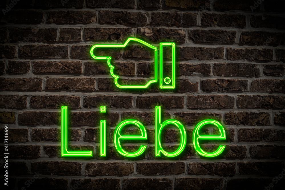 Leuchtreklame Liebe Leuchtreklame Liebe