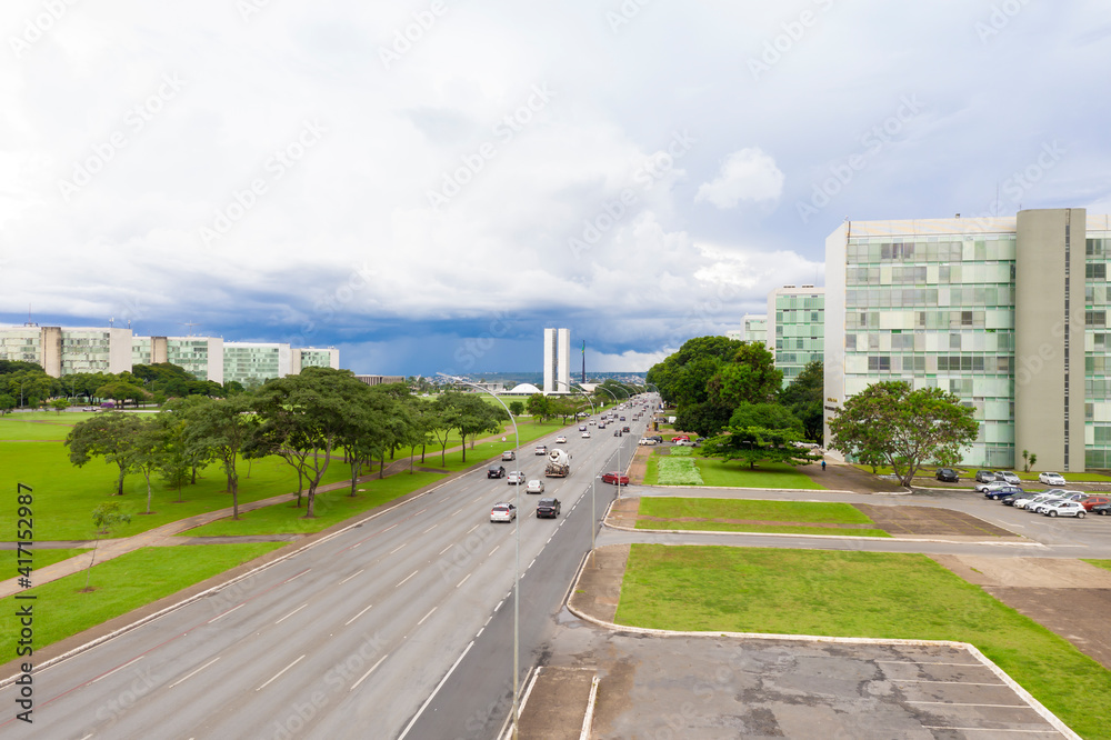 esplanade of ministries in the Federal District, Brasilia, Brazil