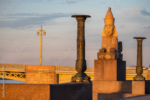 Sphinx in Saint Petersburg....