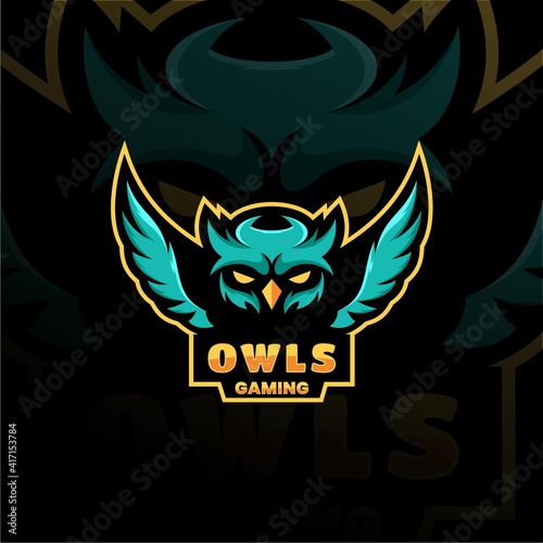 Owl Mascot Logo Esport Logo Team stock images