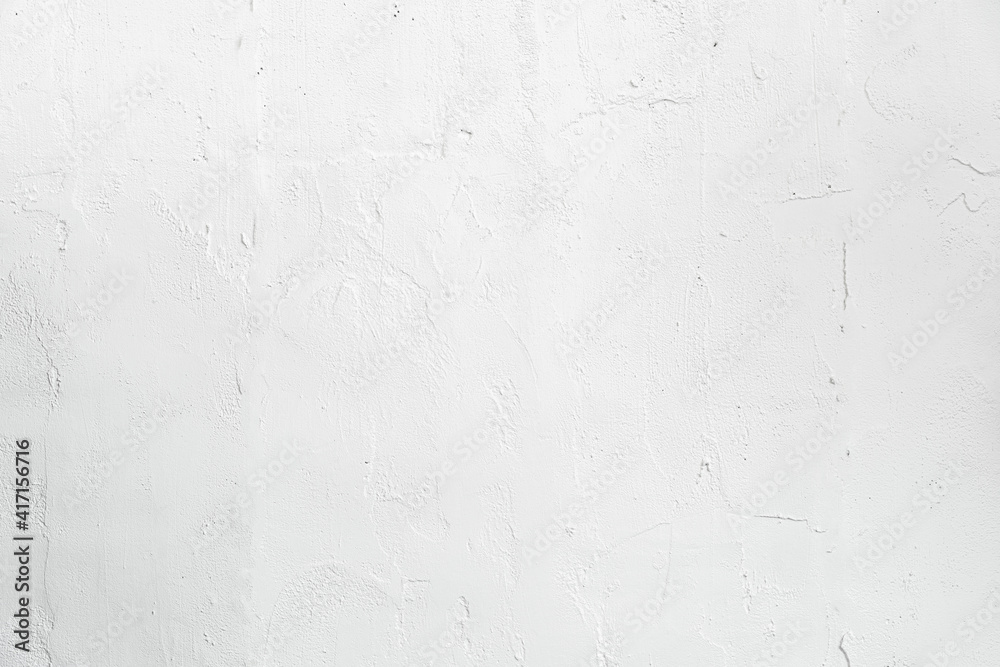 Obraz premium White cement wall background and textured