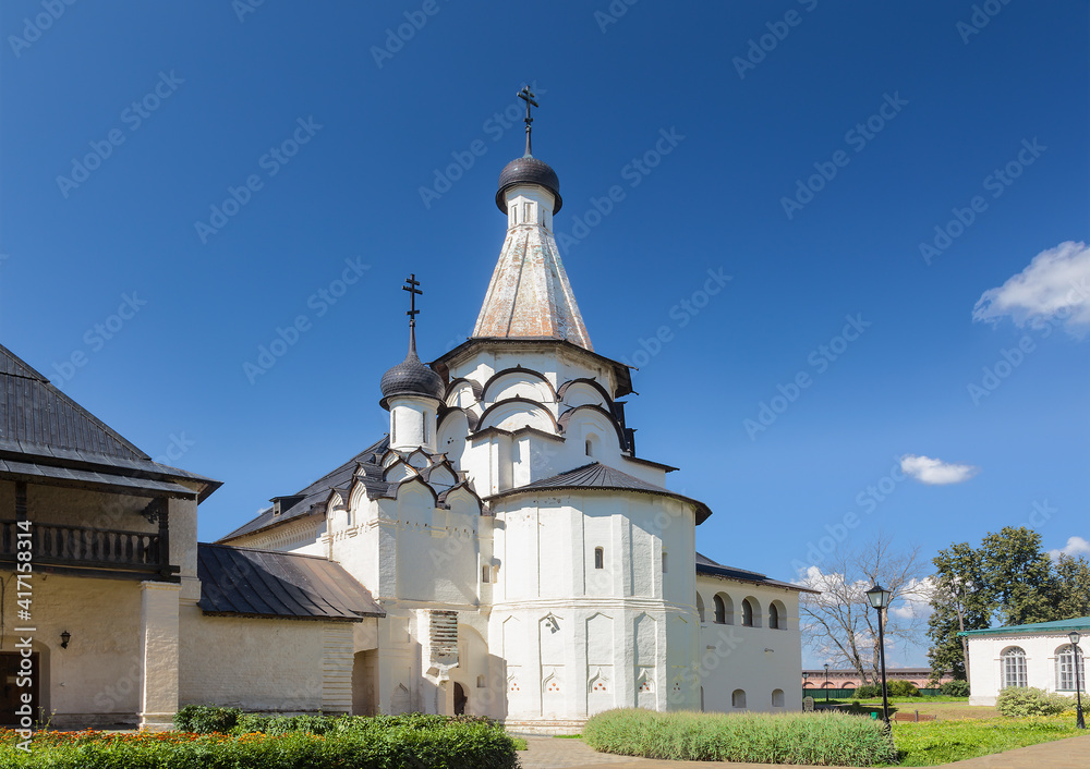 Refectory Church of the assumption. Spaso-Efimiev Monastery. Suzdal, Russia