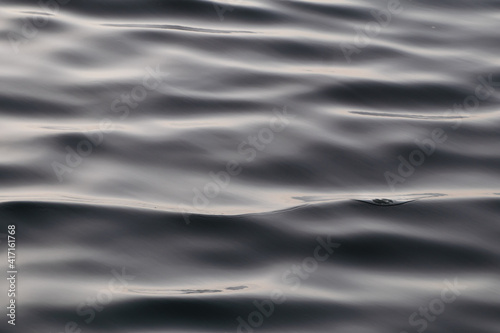 ripples in sea, water surface.