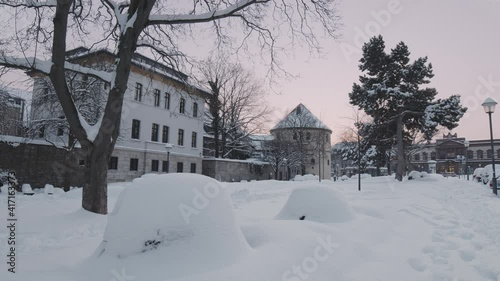 Kasseturm Studentenclub - Weimar in Winter photo