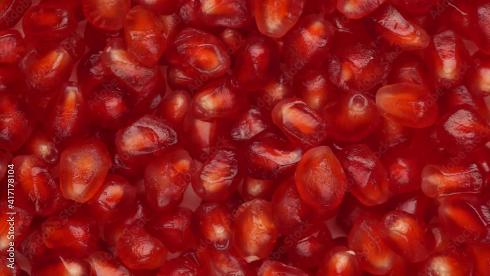 Pomegranate - background. Pomegranate peeled, dolly shot. Pomegranate - background. Pomegranate peeled, dolly shot.