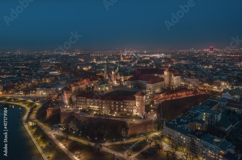 Wawel Castle Drone Photo © Mikolaj