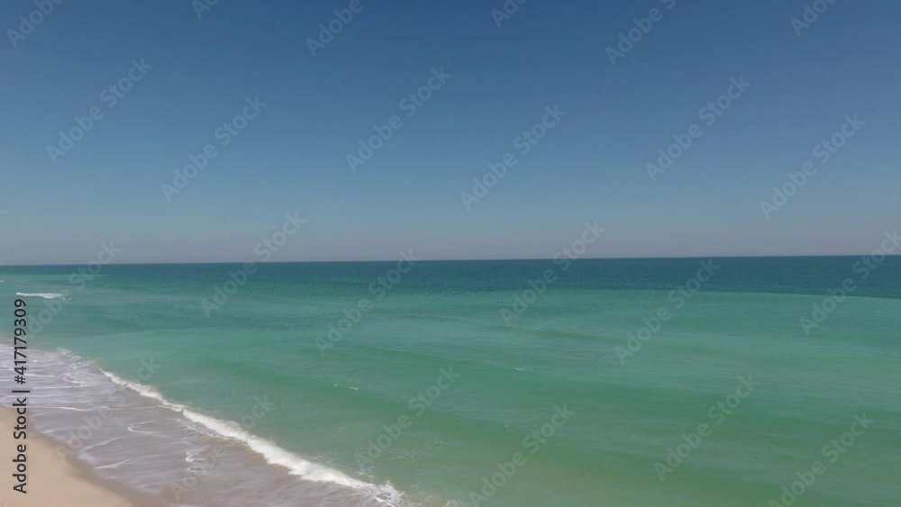Aqua Atlantic ocean during the late afternoon at Central Florida USA Aqua Atlantic ocean during the late afternoon at Central Florida USA