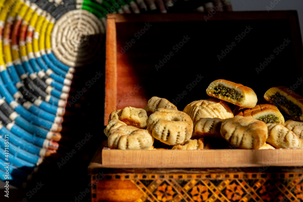 Arabian eid sweets ,mamoul ,kahk, islamic celebration Arabian eid sweets ,mamoul ,kahk, islamic celebration