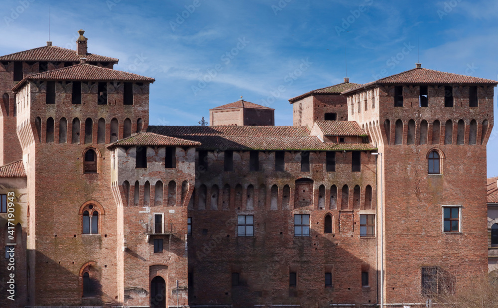 historic castle of the city of Mantua