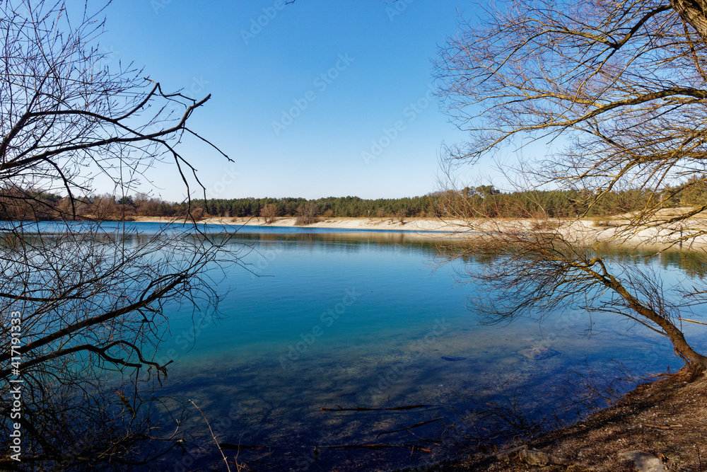 lake in the park