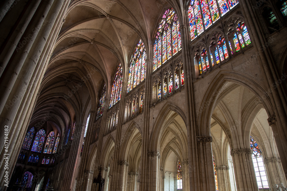 cathédrale de troyes Stock Photo | Adobe Stock