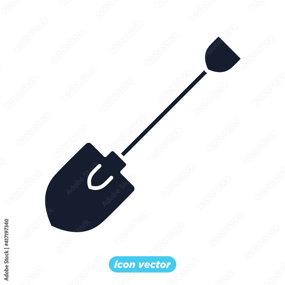 shovel icon. shovel symbol template for graphic and web design collection logo vector illustration shovel icon. shovel symbol template for graphic and web design collection logo vector illustration