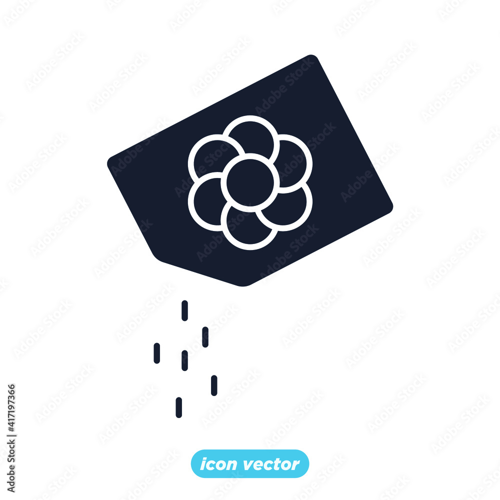 seeds icon. seeds pack symbol template for graphic and web design collection logo vector illustration seeds icon. seeds pack symbol template for graphic and web design collection logo vector illustration