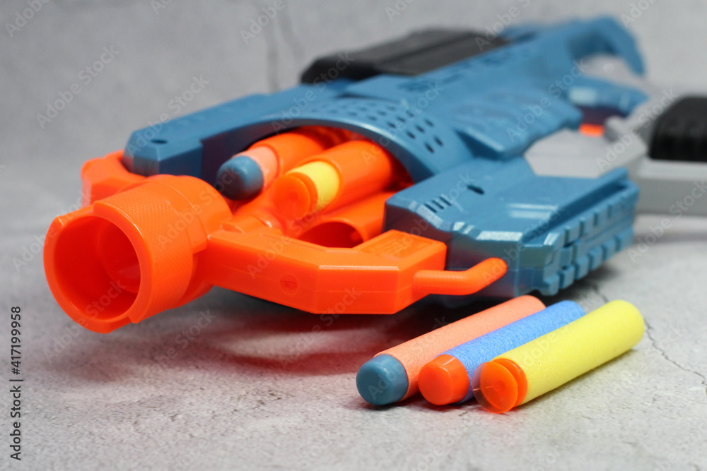 Foam bullet and gun toy, foam-based weaponry Foam bullet and gun toy, foam-based weaponry