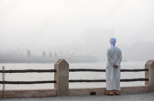 arab man in historic Dubai