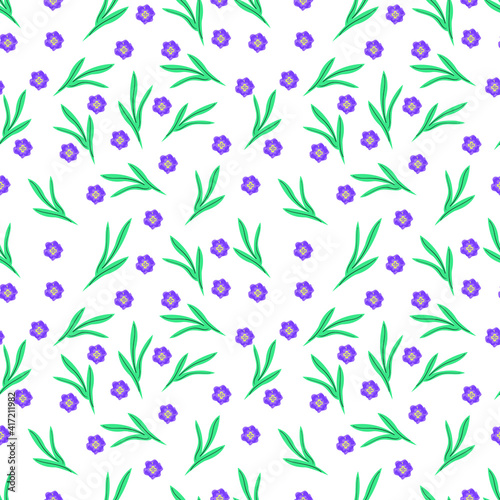 A seamless pattern with floral elements for apparel, stationery, textiles, fabric, wrapping paper. Vector flat illustration, EPS 10. 