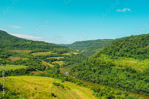 landscape in the mountains