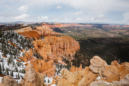 Scenic view of Black Birch Canyon in Bryce Canyon National Park, Utah