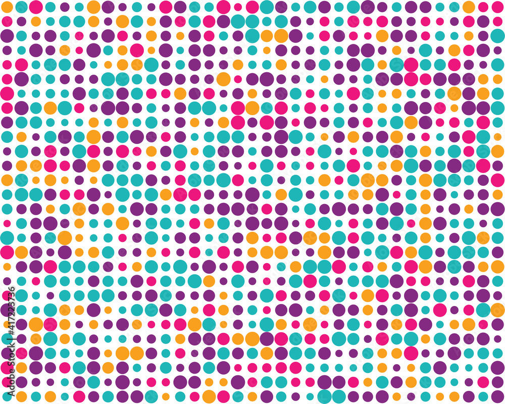 Pattern with colorful circles, seamless background Pattern with colorful circles, seamless background