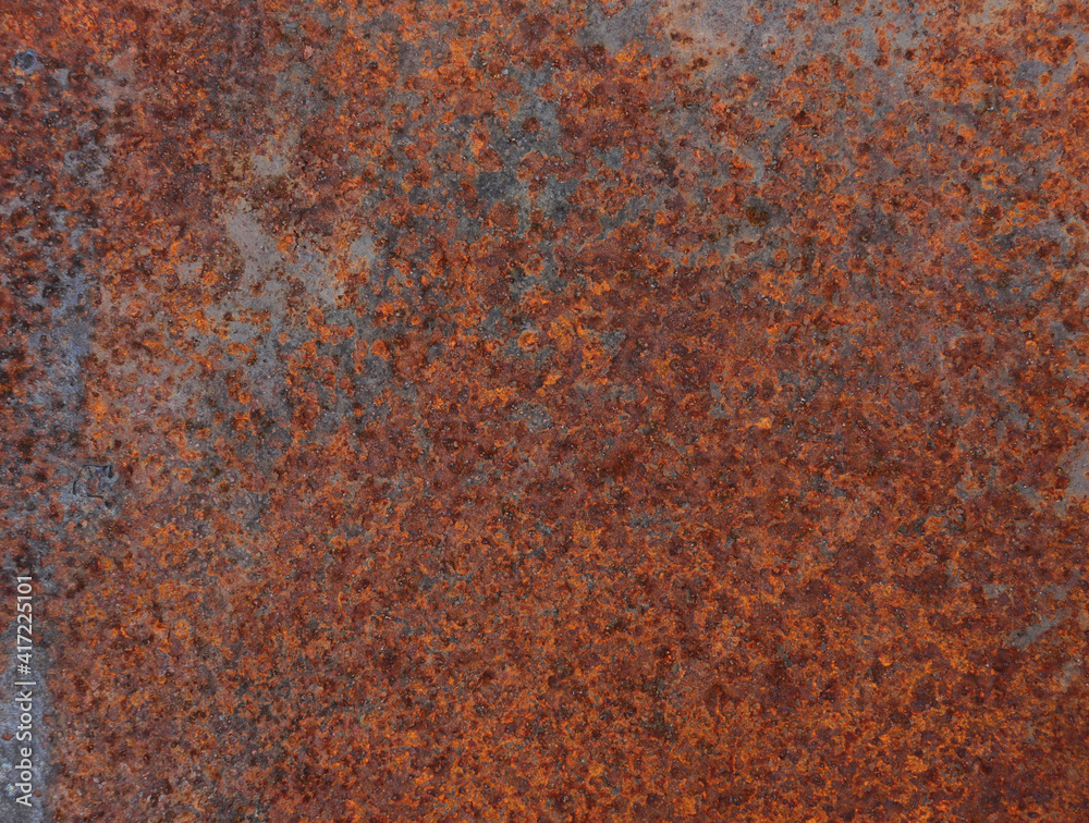 Red Meta Rust Texture Close Up Red Meta Rust Texture Close Up