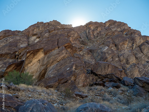 Imposing Rock at Tahquitz Canyon