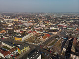 Jędrzejów - centrum miasta/Jedrzejow - the town center, Holy Cross Province, Poland