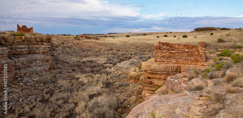 Indian ruin in Wupatki National Monument, Arizona, USA