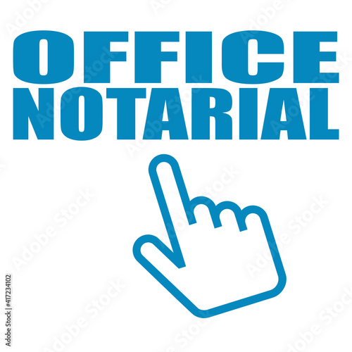 Logo office notarial.