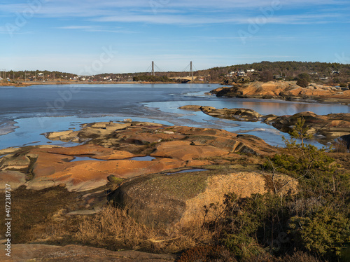 Ytre Hvaler National Park in Norway, on the border with Sweden photo