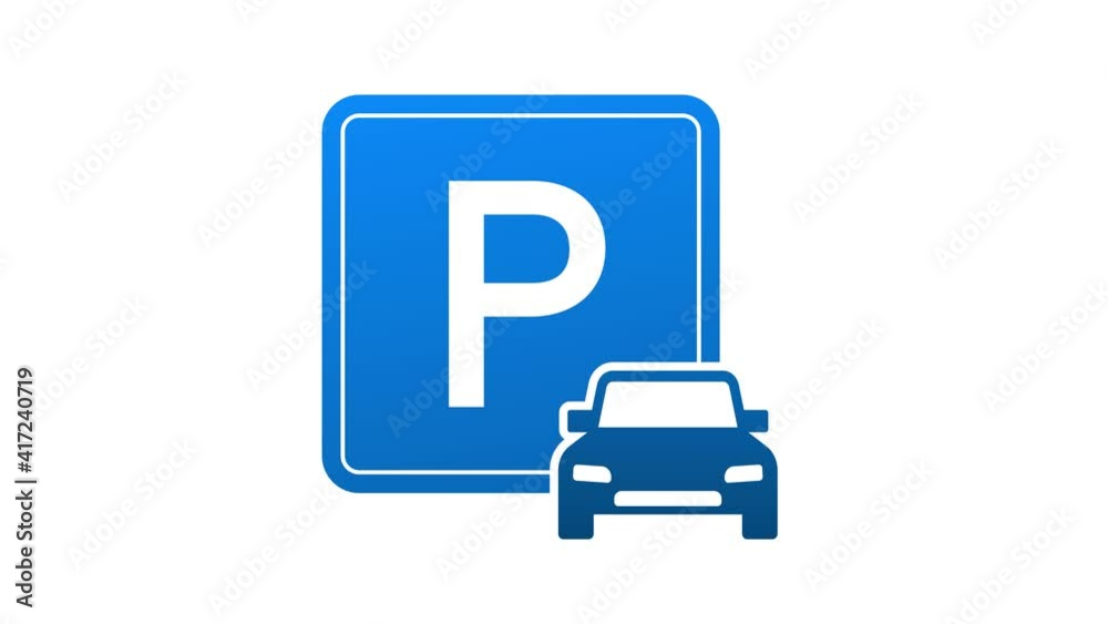 Template with blue parking. Logo, icon, label. Parking on white background. Web element. Live Webinar Button, icon, emblem, label. Motion graphics. Template with blue parking. Logo, icon, label. Parking on white background. Web element. Live Webinar Button, icon, emblem, label. Motion graphics.