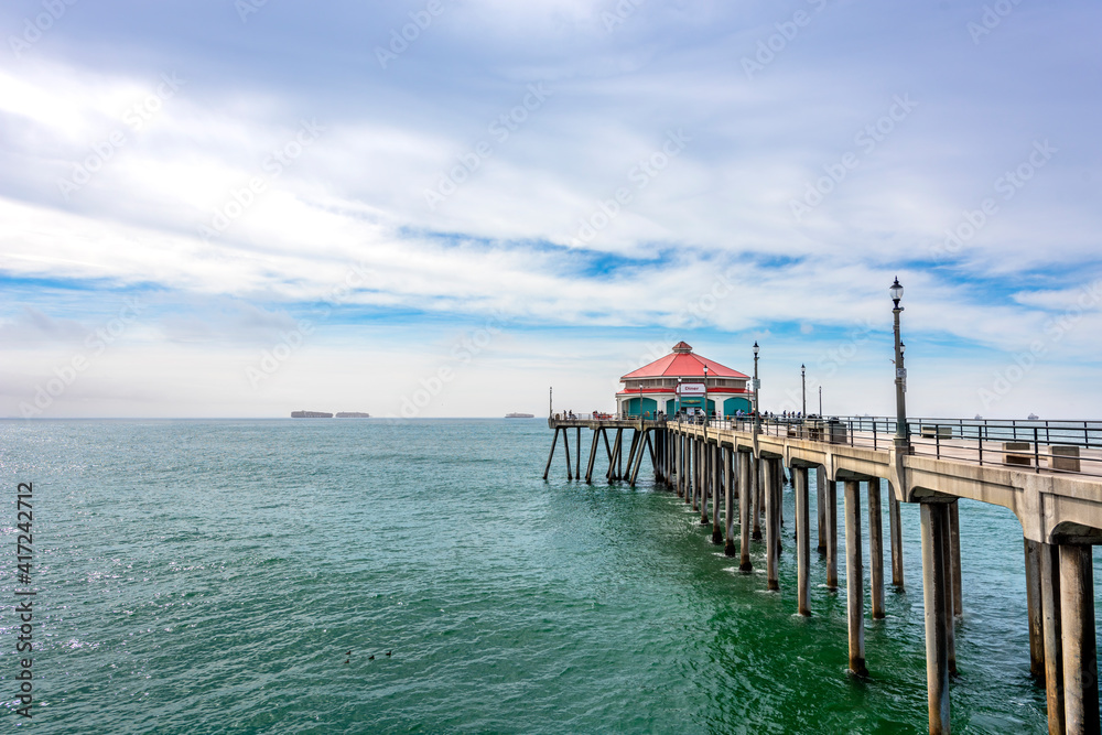 Fototapeta premium Huntington Beach Pier