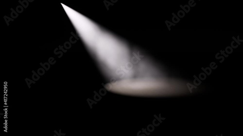 Rays from the searchlight Mist effect Fog effect Concert light 4k photo