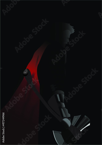 Thor with his axe