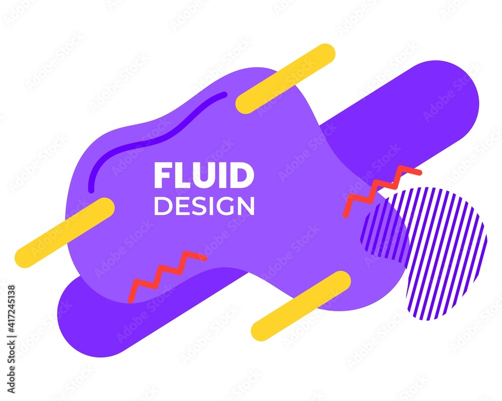 Purple color fluid design with straight lines and memphis. suitable for background, web, cover, banner, presentation, etc. Purple color fluid design with straight lines and memphis. suitable for background, web, cover, banner, presentation, etc.
