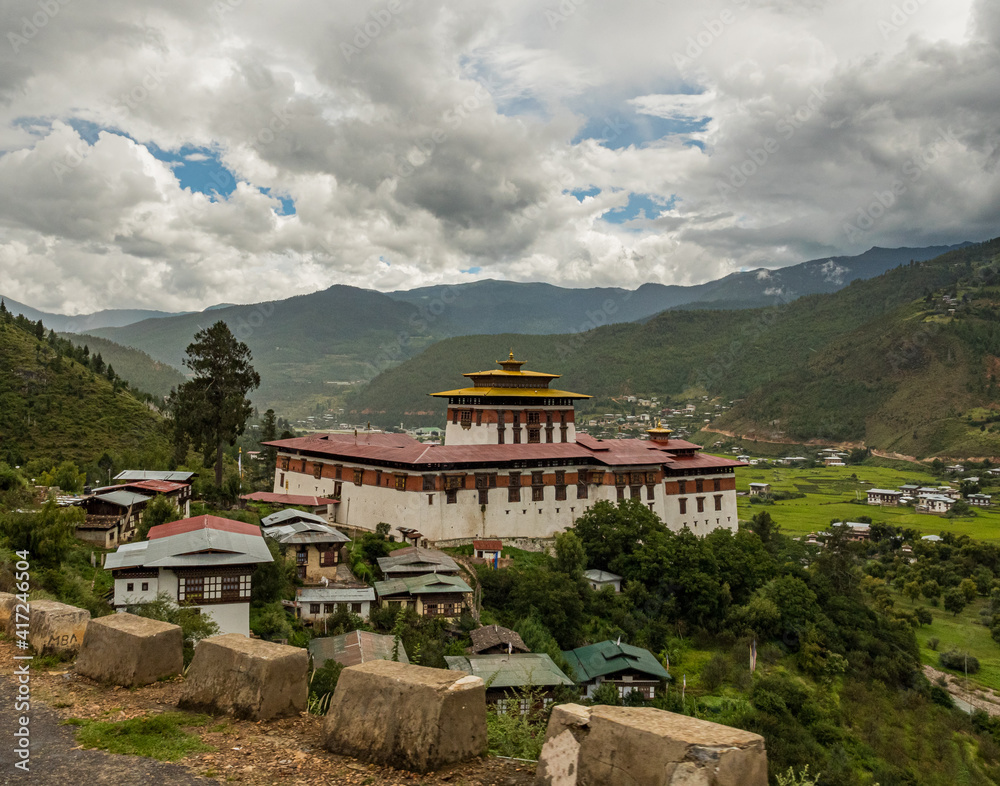 Rinpung Dzong , Paro, Bhutan, Bhuddist Monastery