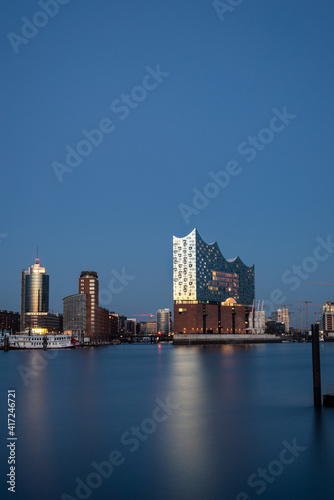 city skyline hamburg