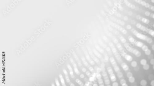 Dot white gray wave light technology texture background. Abstract big data digital concept. 3d rendering.