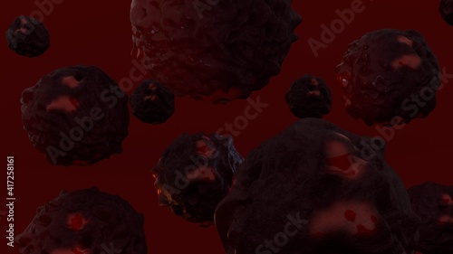 3d modeling of red blood cells