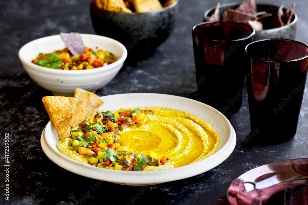 Multi Roasted Pepper Hummus Multi Roasted Pepper Hummus