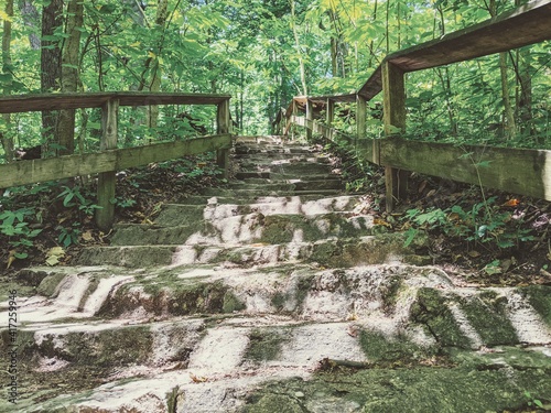 stairs in the park